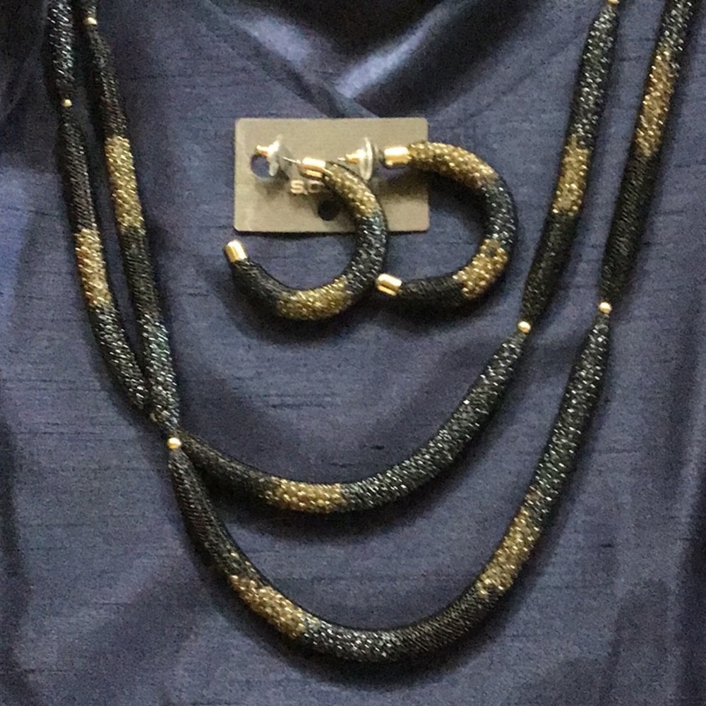 Chico’s necklace and earring set